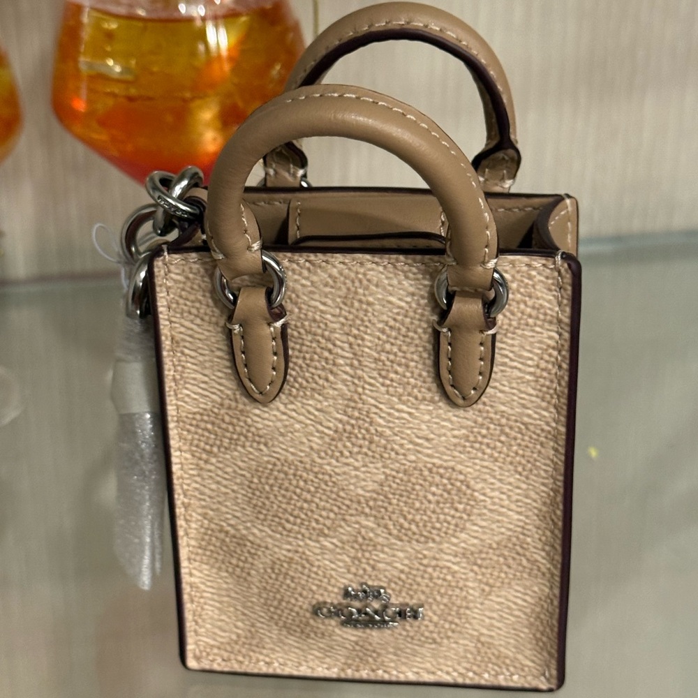 Coach Tan Mini Bag - Picture 4 of 6